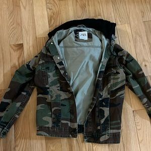 Zara camo jacket
